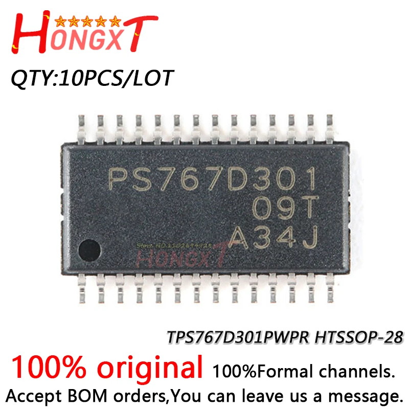 10PCS 100% NEW TPS767D301PWPR HTSSOP-28.Chipset