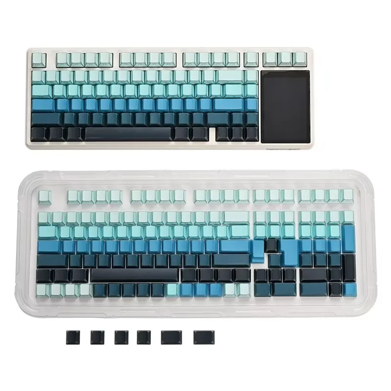 Two-color injection molding mechanical keyboard keycaps sweat hand savior high purity PBT strong matte original factory height f