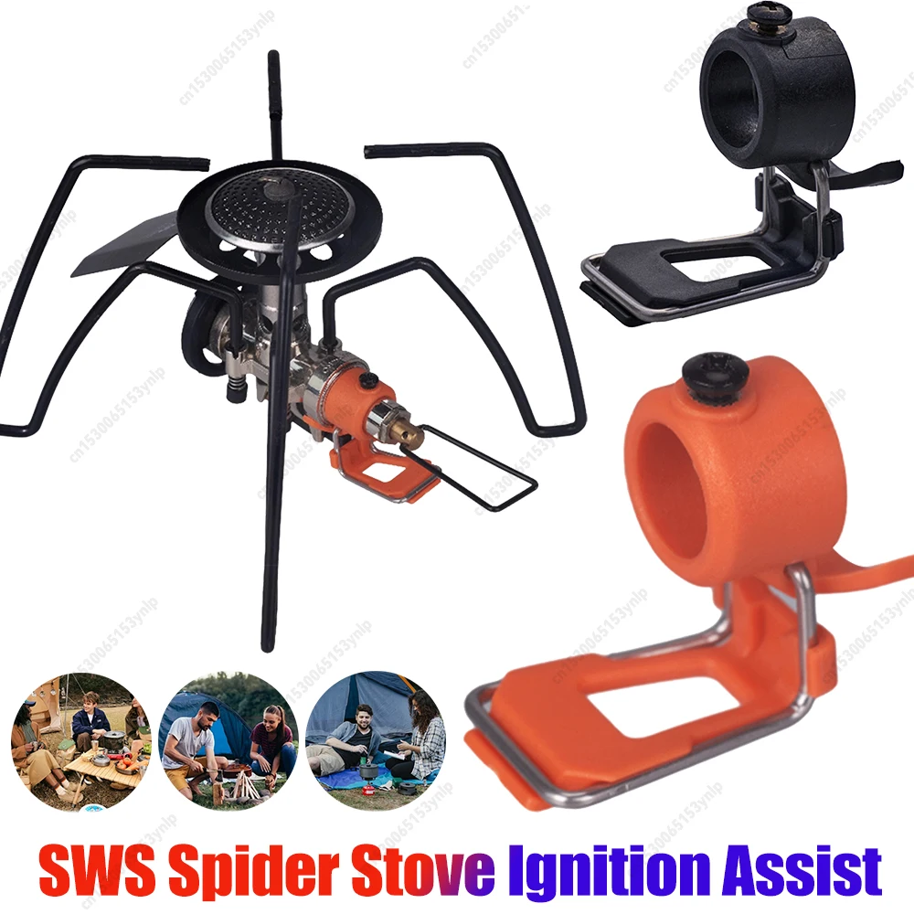 Spider Stove Ignition Switch for Soto 310 Soto340 Ignition Assist Button Igniter Ignition Assist Rod Camping Outdoor Stove Parts