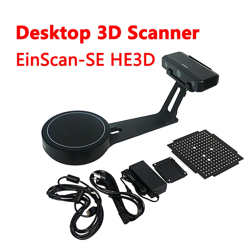 EinScan-SE HE3D 데스크탑 3D 스캐너, 3D 스캐닝 시스템, 자동 스캔, 200x200x200mm 스캐닝 범위  Best5