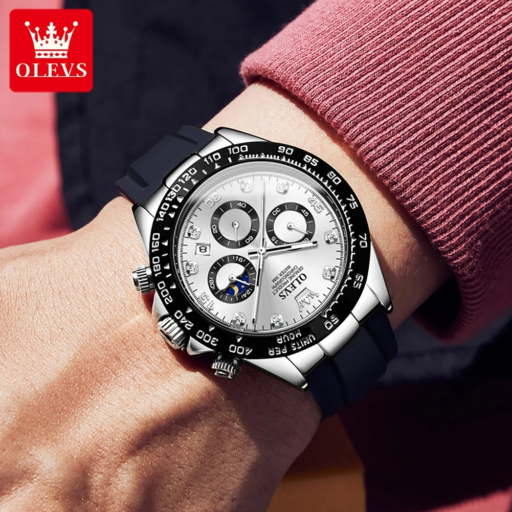 Relojes cronógrafo originales  - Luxury Watch White reseña y precio