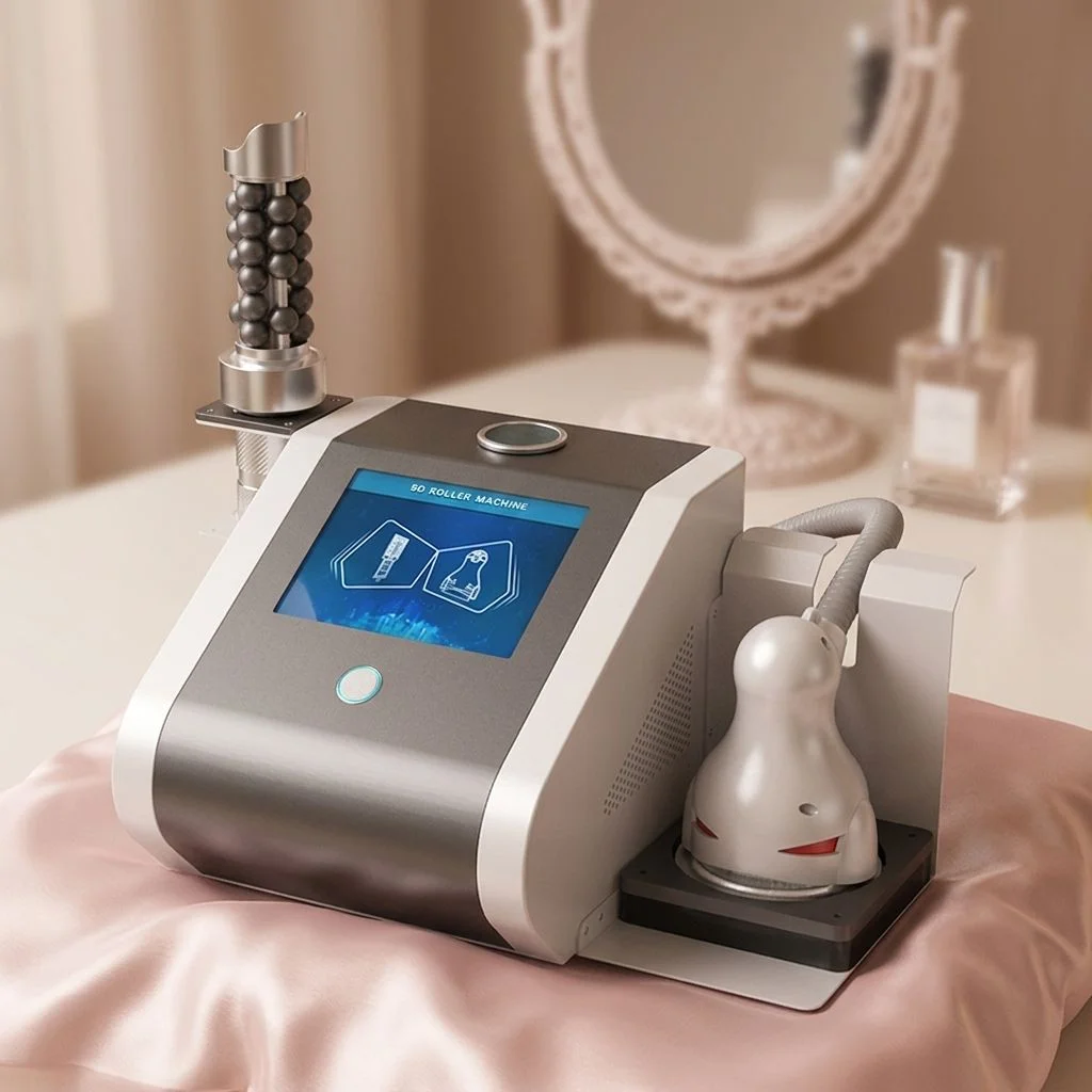 Portable 9D 360 Rotation Roller Machine Vacuum Lymphatic Drainage Cellulite Reduce Body Contouring Face Lifting Beauty Equipment
