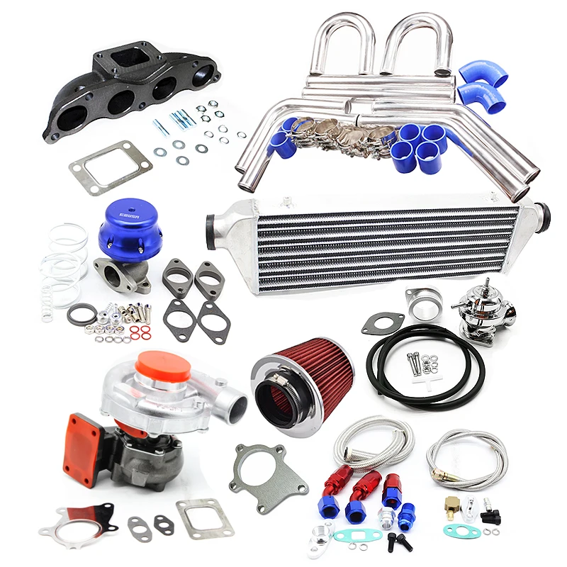 T3/T4 Turbo Kit for HONDA Civic Si K20Z3 FG2 Accord TSX CRV FMIC WG BOV Manifold