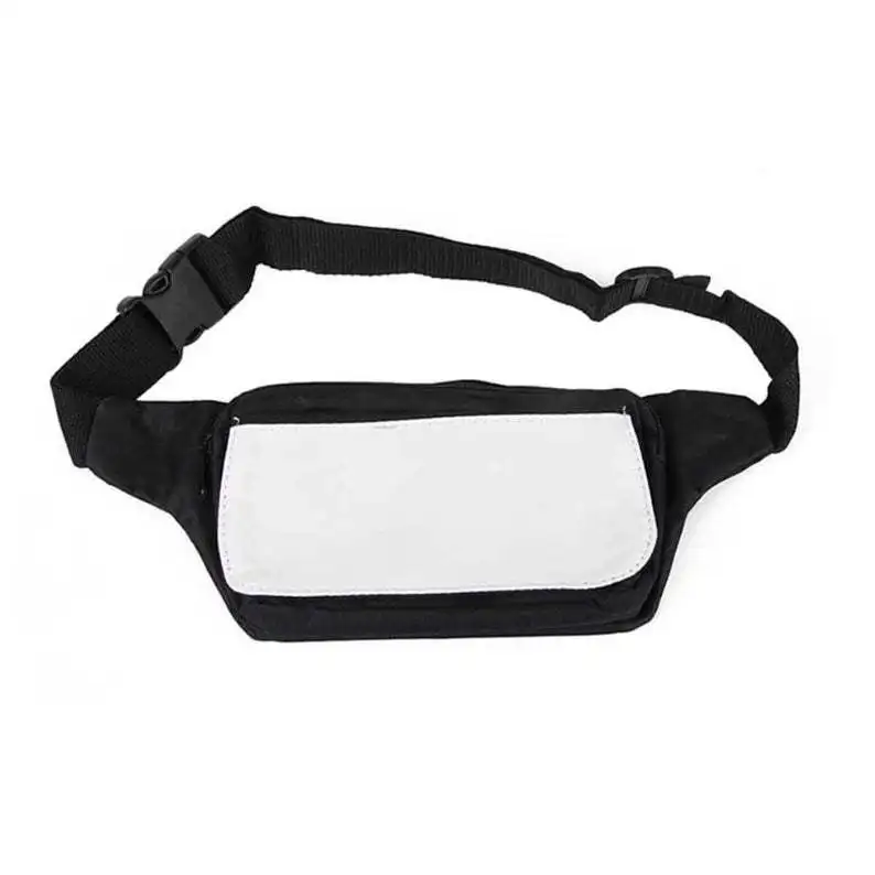 Sublimation Blank Waist Bag Fashion Shoulder Backpack Travel Sports Running Bag Business Bag For Heat Transfer Printing