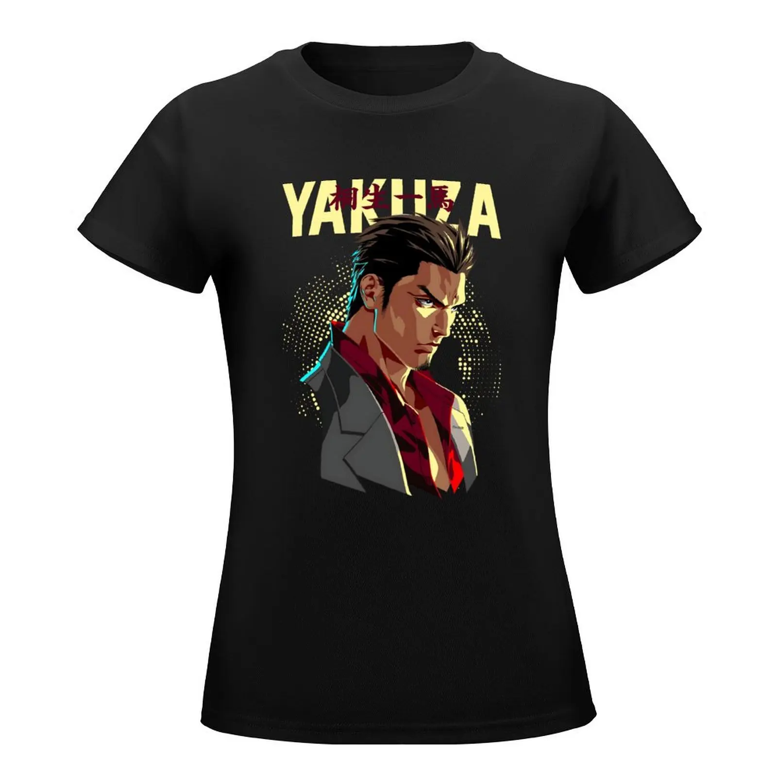 Yakuza Kiryu Dragon - Jpg T-Shirt Blouse vintage clothes graphics oversized t shirts for Women