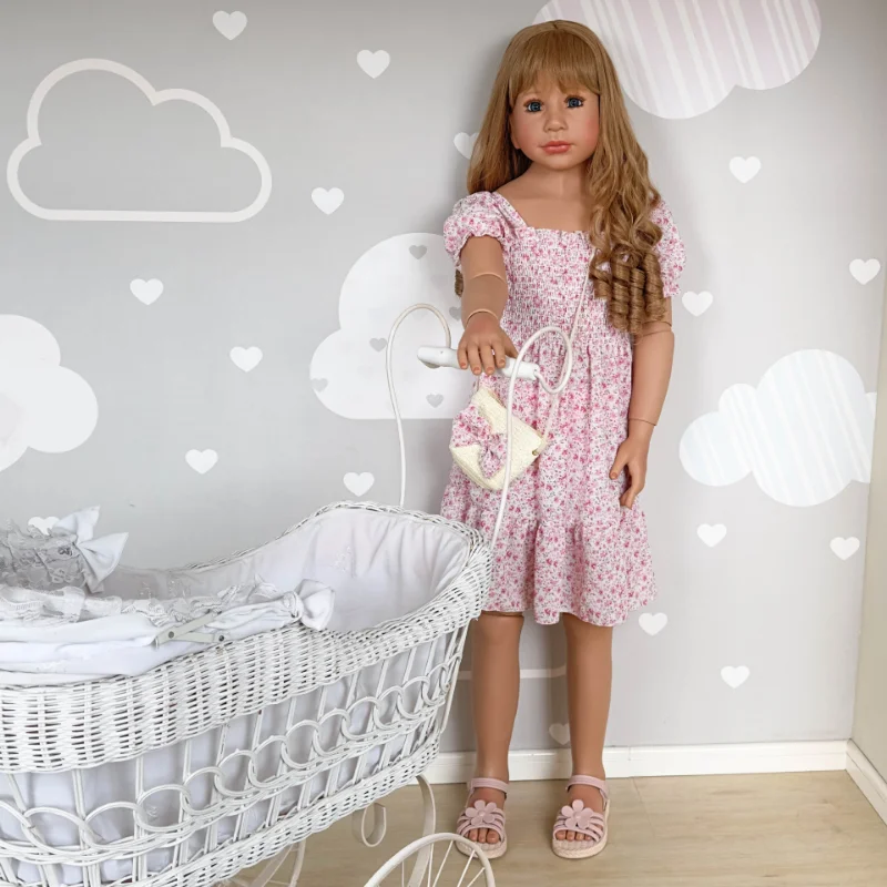 120cm Large Children's 5-6 Year Old Girls' Doll Mall Creative and Personalized Decorations for Children's Clothing Model Dolls