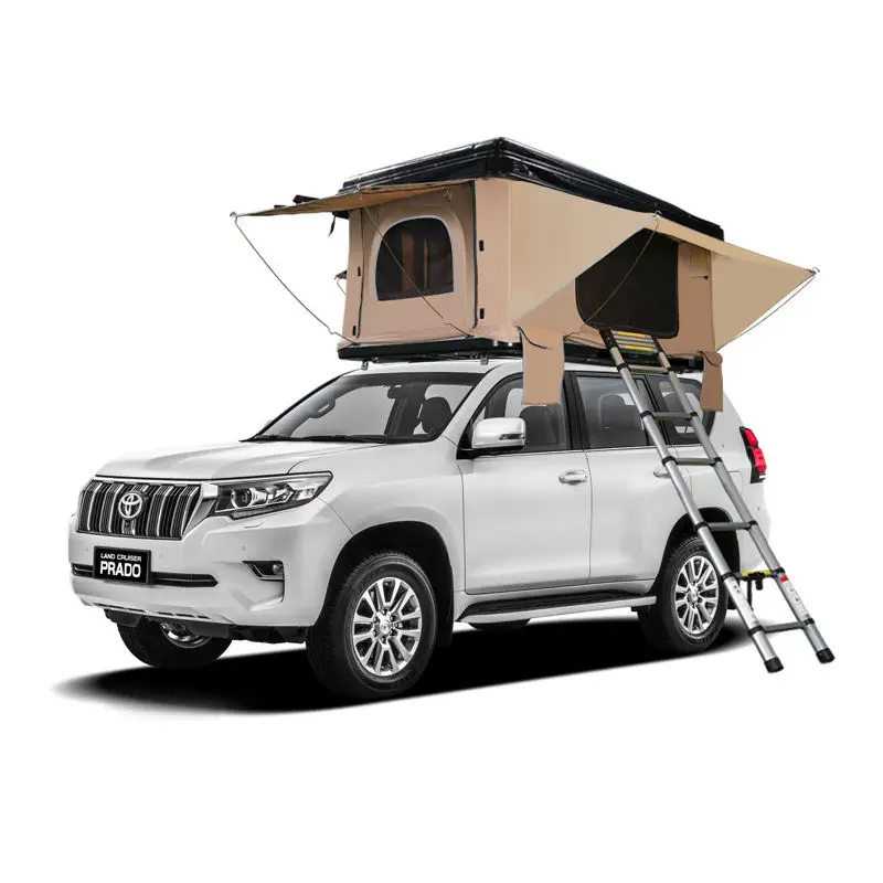 

Camping Automatic Hard Shell Waterproof Roof Top Car Camping Tent