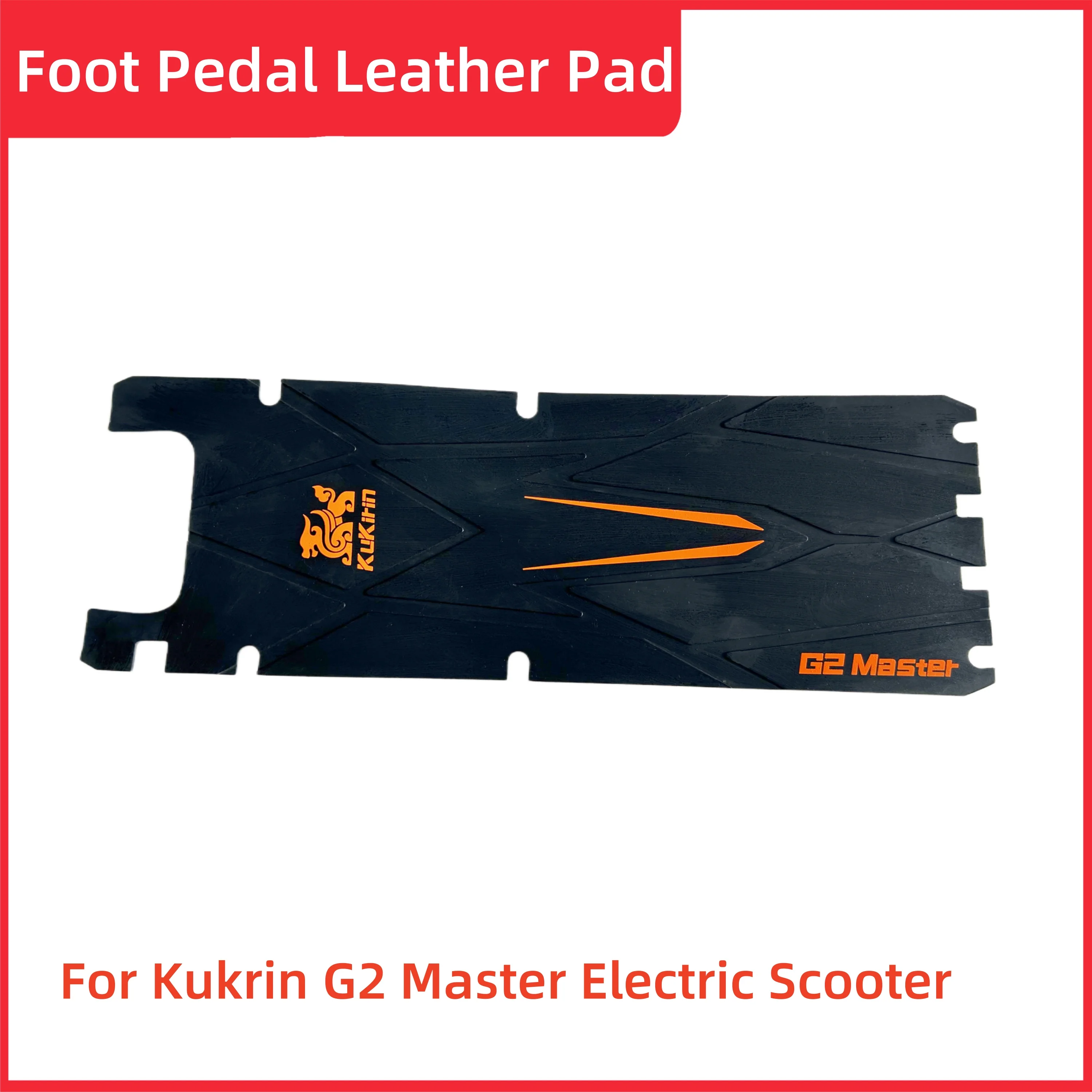 Foot pedal leather pad For Kugoo Kukirin G2 Master Electric Scooter Kugookirin Battery box bottom plate leather cover Parts ﻿ ﻿