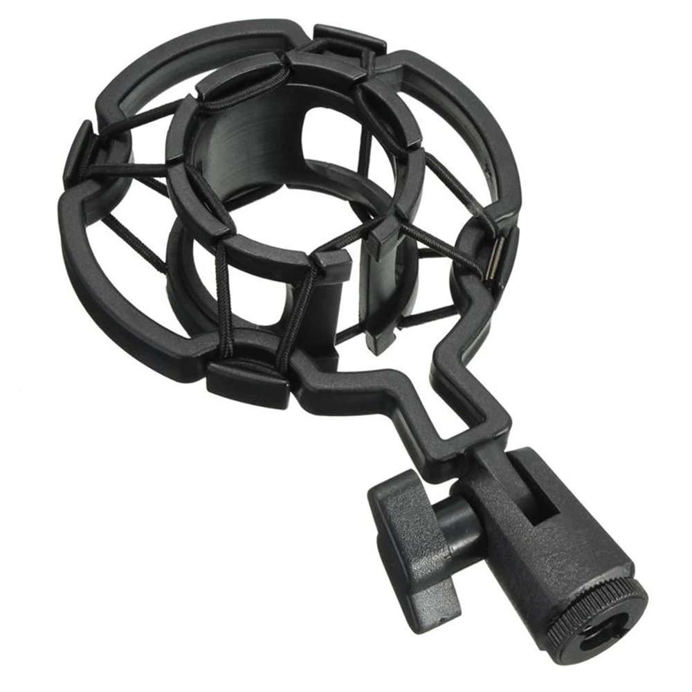 

Shock-proof Microphone Mount Plastic Studio Mic Holder Stand Clip For Large Diaphram Condenser microphone shock mount