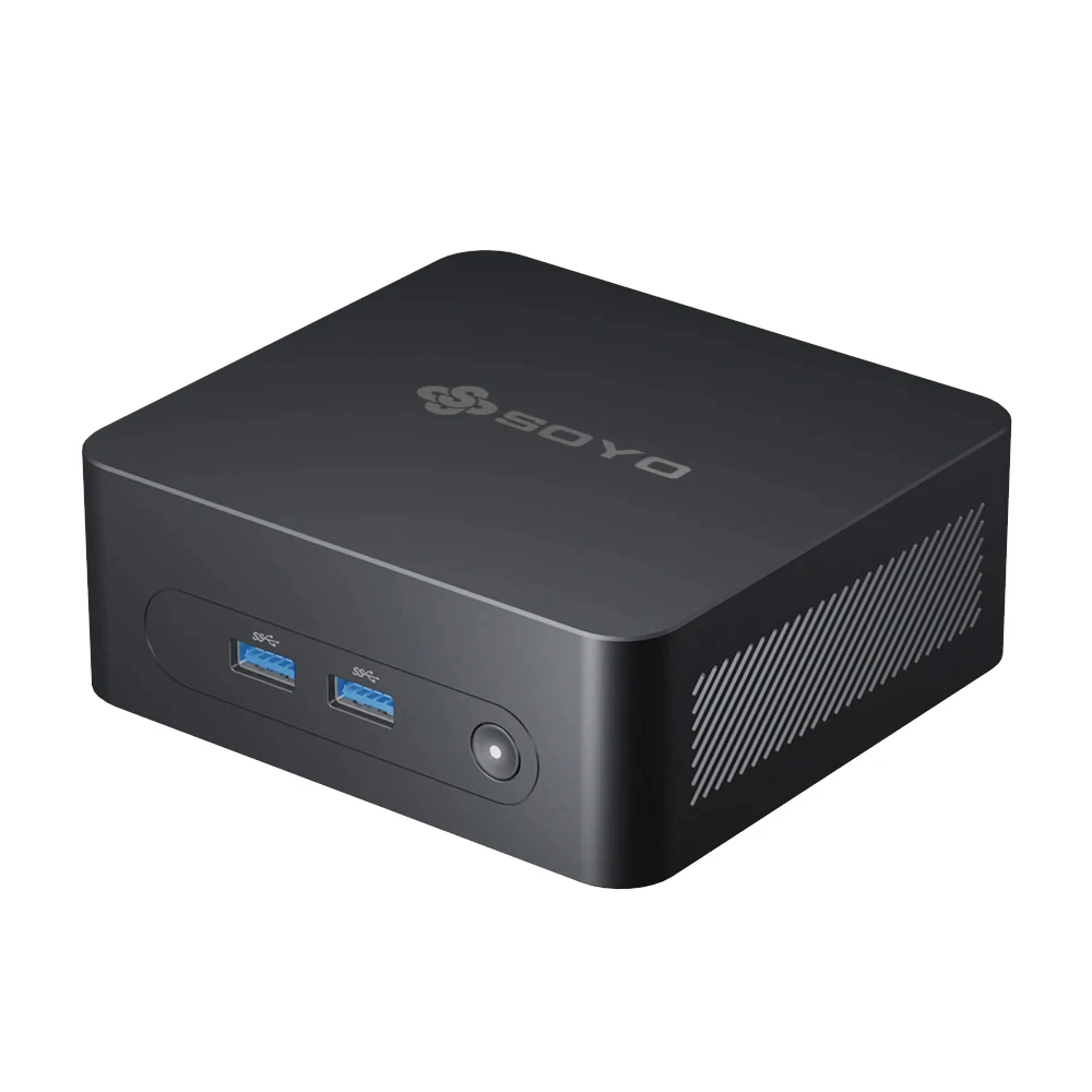 SOYO Mini PC M4 Pro e Intel N150 N100 N95 N4000 Processore 8/16 GB di RAM 256/512 GB SSD WiFi6 e BT5.2 Mini computer desktop da gioco