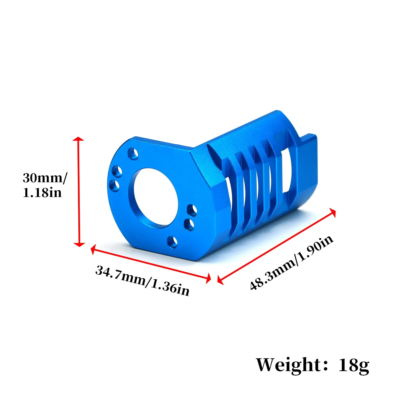 Couvercle de protection de moteur en métal 54817 pour Tamiya GF-01 G6-01 WR-02 GF01 G601 WR02 RC voiture mise à niveau pièces accessoires