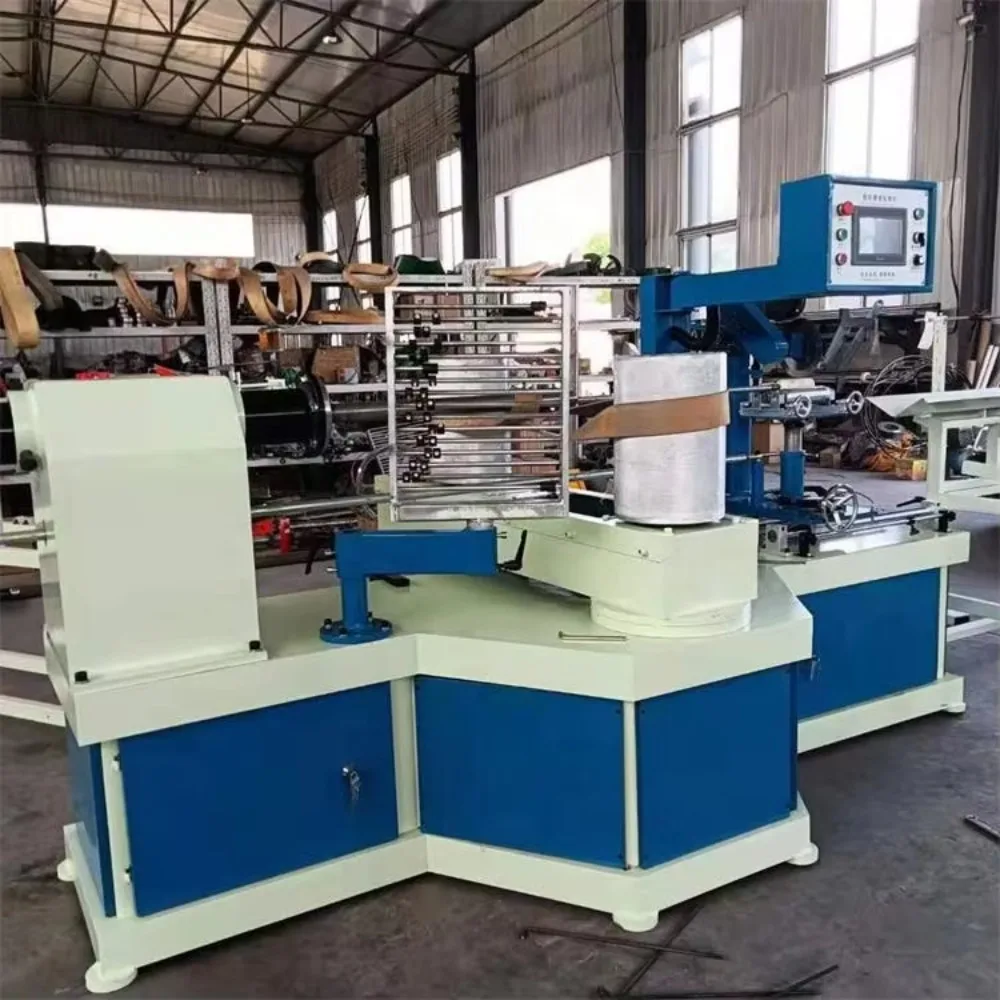 Small Automatic Spiral Toilet Tissue Paper Tube Machine Kraft Paper Cardboard Tube Cutting Sealing for Sale