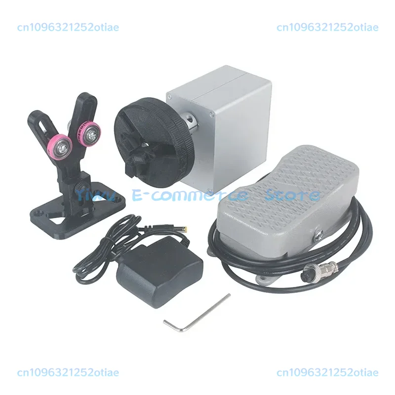 

Fishing Rod Winding Machine DIY Fishing Rod Epoxy Resin Rotating Gluing Portable Fishing Rod Building Elctric-Drive Machine BB