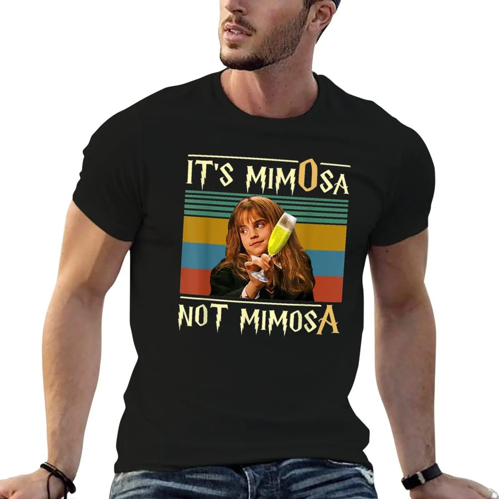 

Funny It's mimOsa not MimosA Halloween Vintage T-Shirt graphic t shirts for man t shirts for man pack white T-Shirt