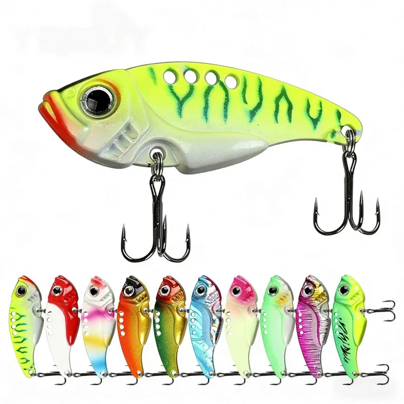 

7-20GLong-distance casting lure10Individual freshwater and saltwater all-layer vibrating bionic lure, classic metalVIBSequins