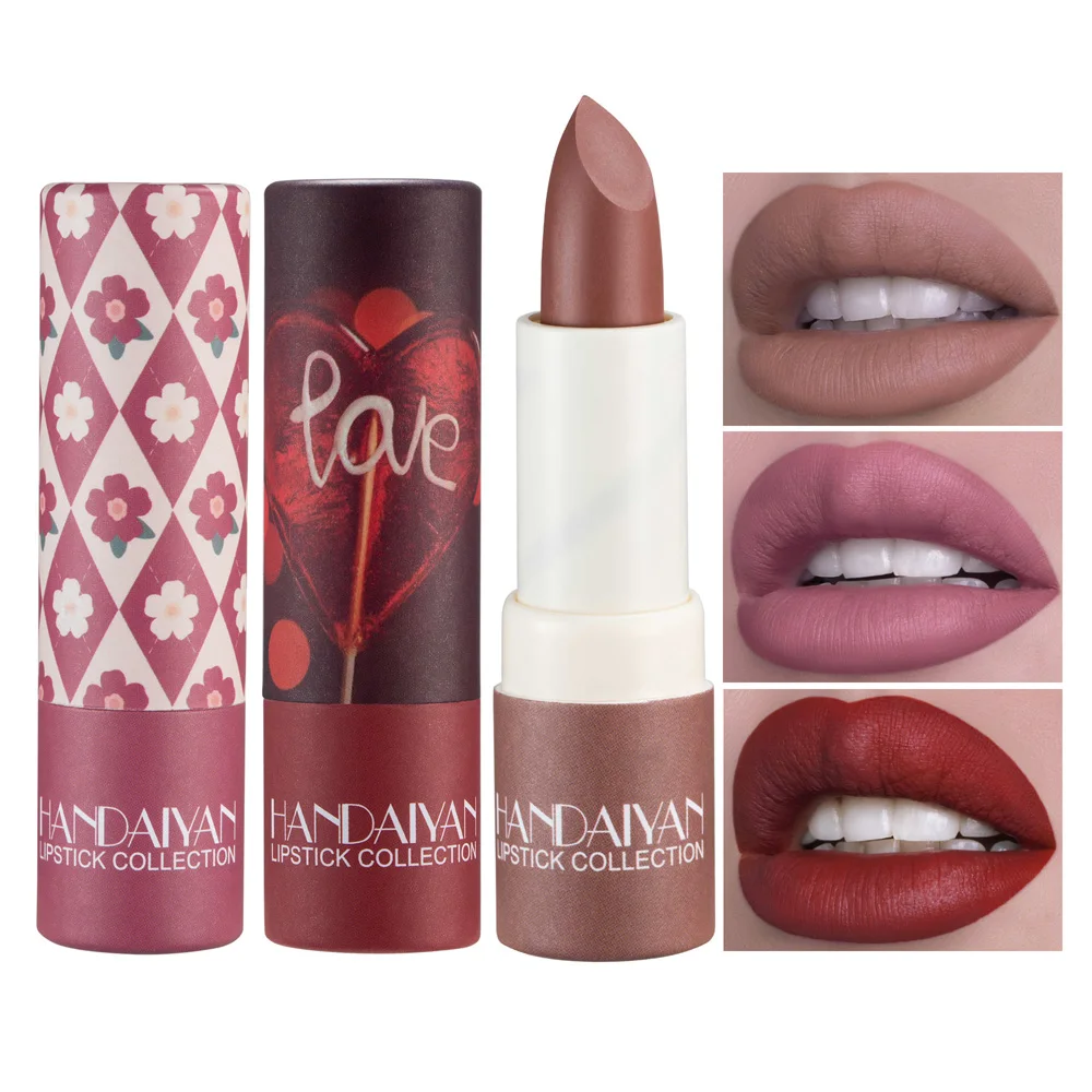 New In Matte Velvet Lipstick Limited-Edition Soft Smooth Nude Red Makeup Lip Stick Collection Waterproof Long-Lasting Cosmetics