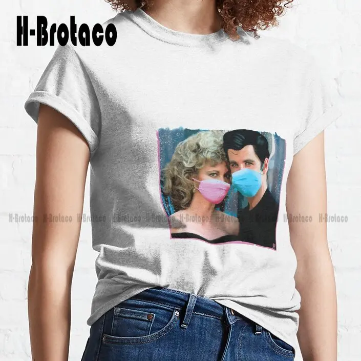 Summer Isolatin’ John Travolta, Olivia Newton John Classic T-Shirt Muscle Shirts For Men Fashion Creative Leisure Funny T Shirts