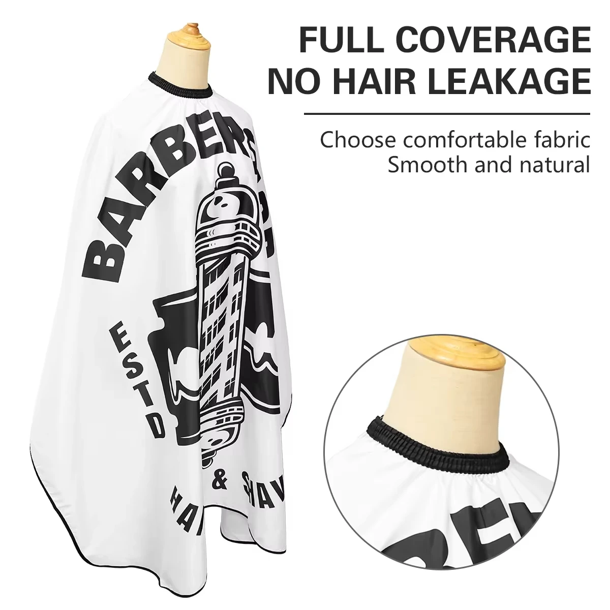 

Ткань для стрижки парикмахера, домашний фартук для парикмахера, накидка для стрижки волос, парикмахерское платье, парикмахерское пальто, аксессуары для парикмахерской