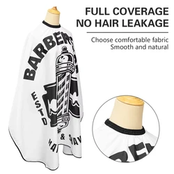 Barber Haircut Cloth Home Hairdresser Apron Hair Cut Cape Salon Hairdress Gown Hairdressing Coat Barbershop Accessory