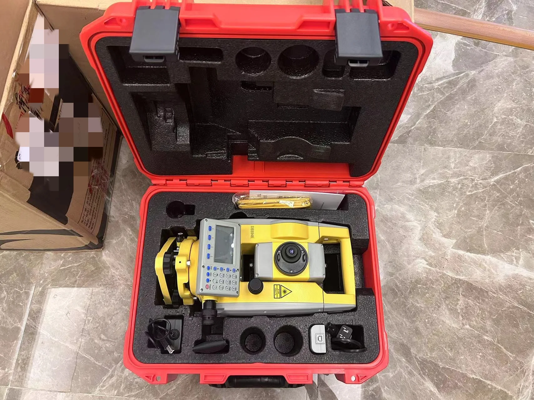 N6/NTS-362R10U Total Station with 2'' Accuracy Non-prism 1000m and Color Screen Land Surveying Total Station