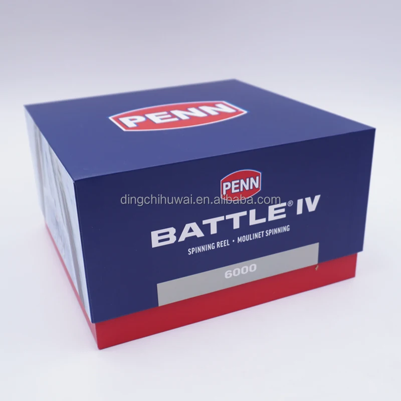 PENN Battle IV3000 4000 5000 6000 5.6:1 11.3KG Mulinello da spinning interamente in metallo Mulinello da jigging per pesca in mare in alluminio per esche da lancio lunghe