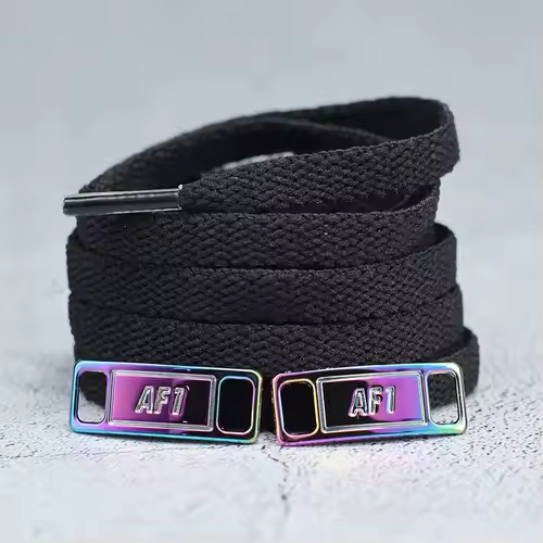 4Pcs AF1 Shoelaces Black White Flat laces and Shoe Decoration Suit Sneaker Shoelace Air Force one Shoes Accessories - Image 9