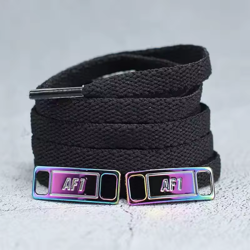 4Pcs AF1 Shoelaces Black White Flat laces and Shoe Decoration Suit Sneaker Shoelace Air Force one Shoes Accessories - Image 9