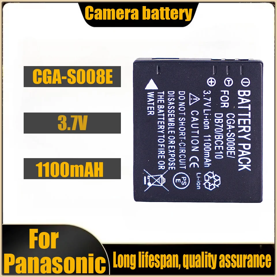 

CGA-S008E battery for Panasonic DMW-BCE10E DB-70 FX30 FX33 FX55 FX520