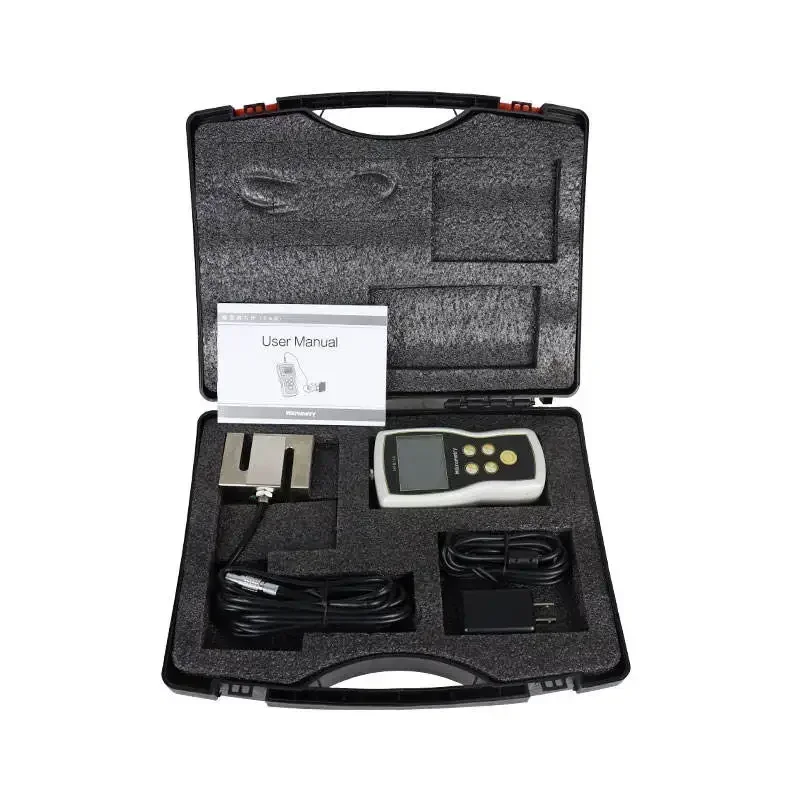 

Цифровой динамометр 2026 Premium F с усилием 20 кН (кгс, фунт, кН) для испытаний на растяжение и сжатие, для тестирования клемм