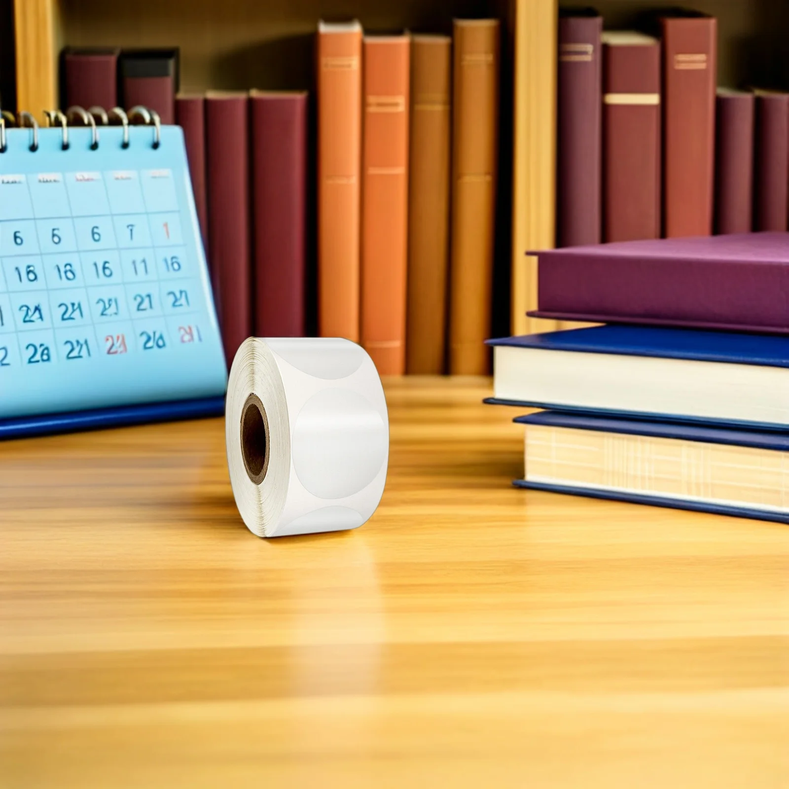 500Pcs Bopp Plastic Sealing Stickers Transparent Self-Adhesive Round Labels for Candy Bags and DIY Projects Sealing Sticker