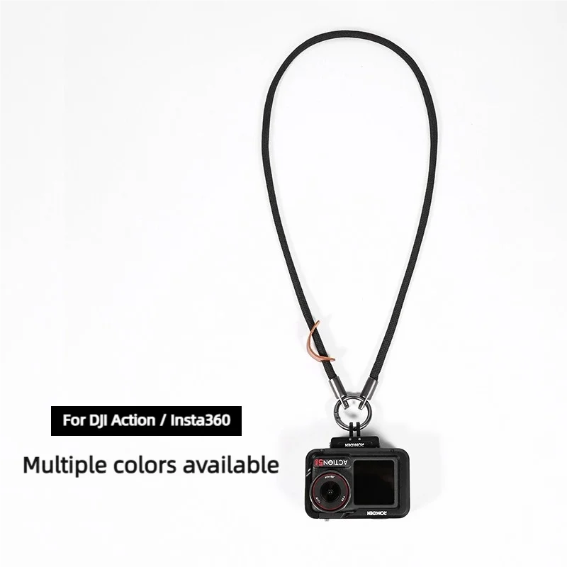 Ronkoen Anti-Loss Lanyard for DJI Action 5 Pro Sports Camera Accessory Compatible with Action 3/4 Portable Cord Accessory