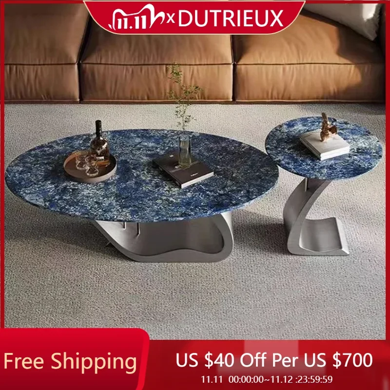 

Роскошные журнальные столики в скандинавском стиле, современная гостиная, круглая консоль, декор стола, мебель для салона Apartamento Mesas De Centro Para Sala