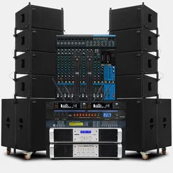 Professional Passive 10 inch line array speaker outdoor sound system  dj equipment