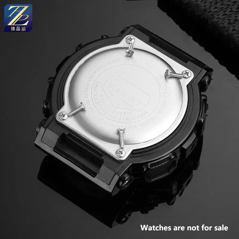 For Casio GA/GD/GAX100/110/120/140  DW6900 DW-5600 GW-B5600 series watch case back cover and bottom cover screw accessories