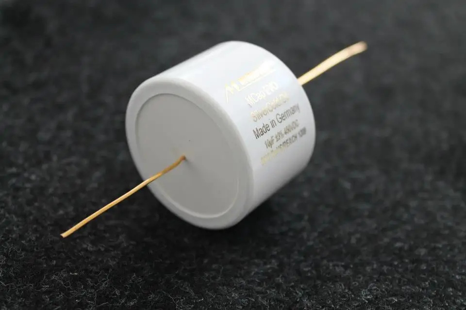 1PCS German Mundorf Mcap EVO SilverGold.Oil Series 0.01uf-100uf Immersed Coupling Frequency Division Capacitor Free Shipping