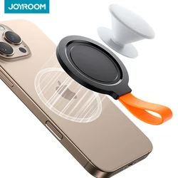 JOYROOM Magnetic Phone Holder Magnetic Base with Silicone Handle Hands-Free Compatible with Phone Grips For iPhone 16 Pro Max