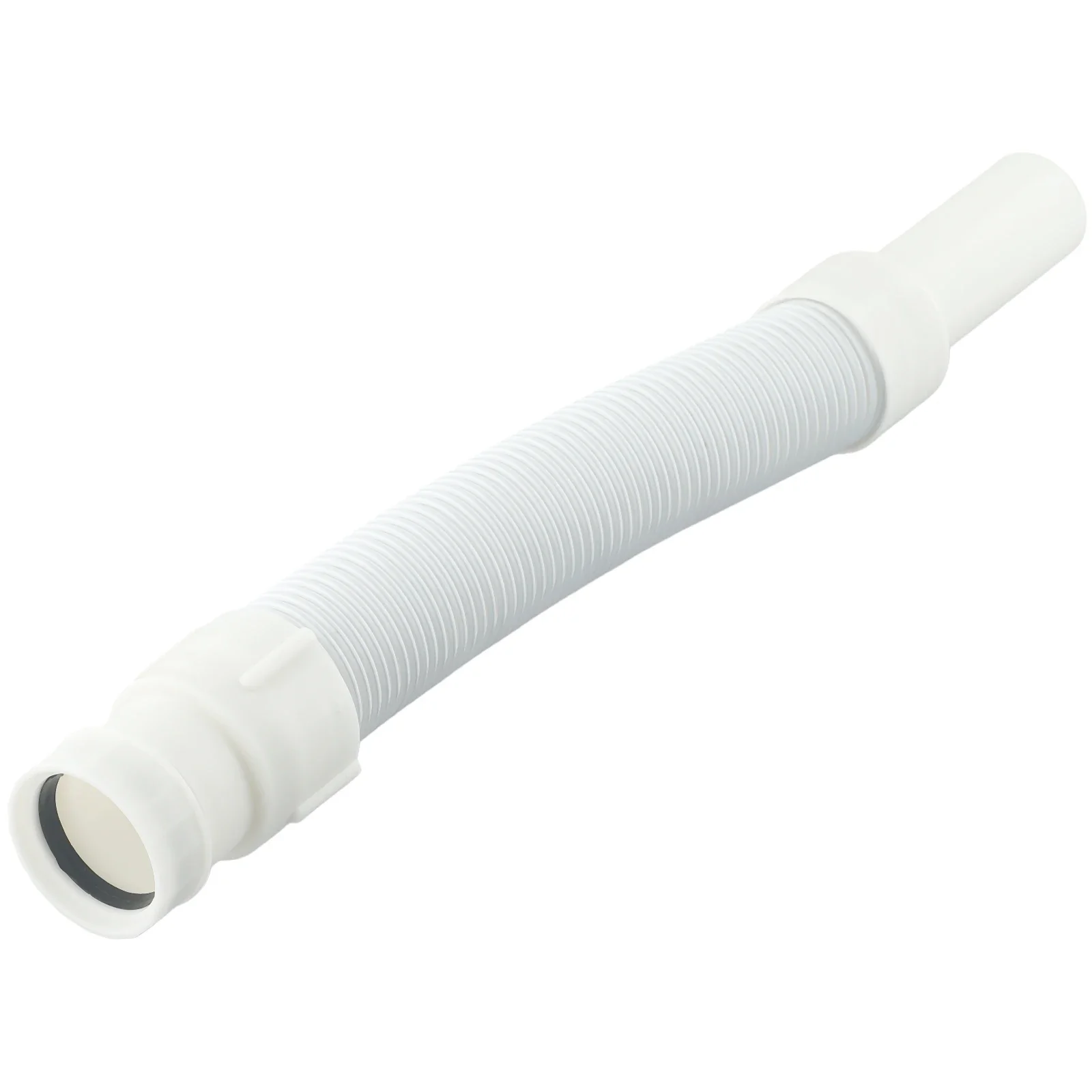 Practical Kitchen Syphon Trap Connector White 1pc 34.5-78cm Easy To Rotate Disassembly Flexible Good Toughness