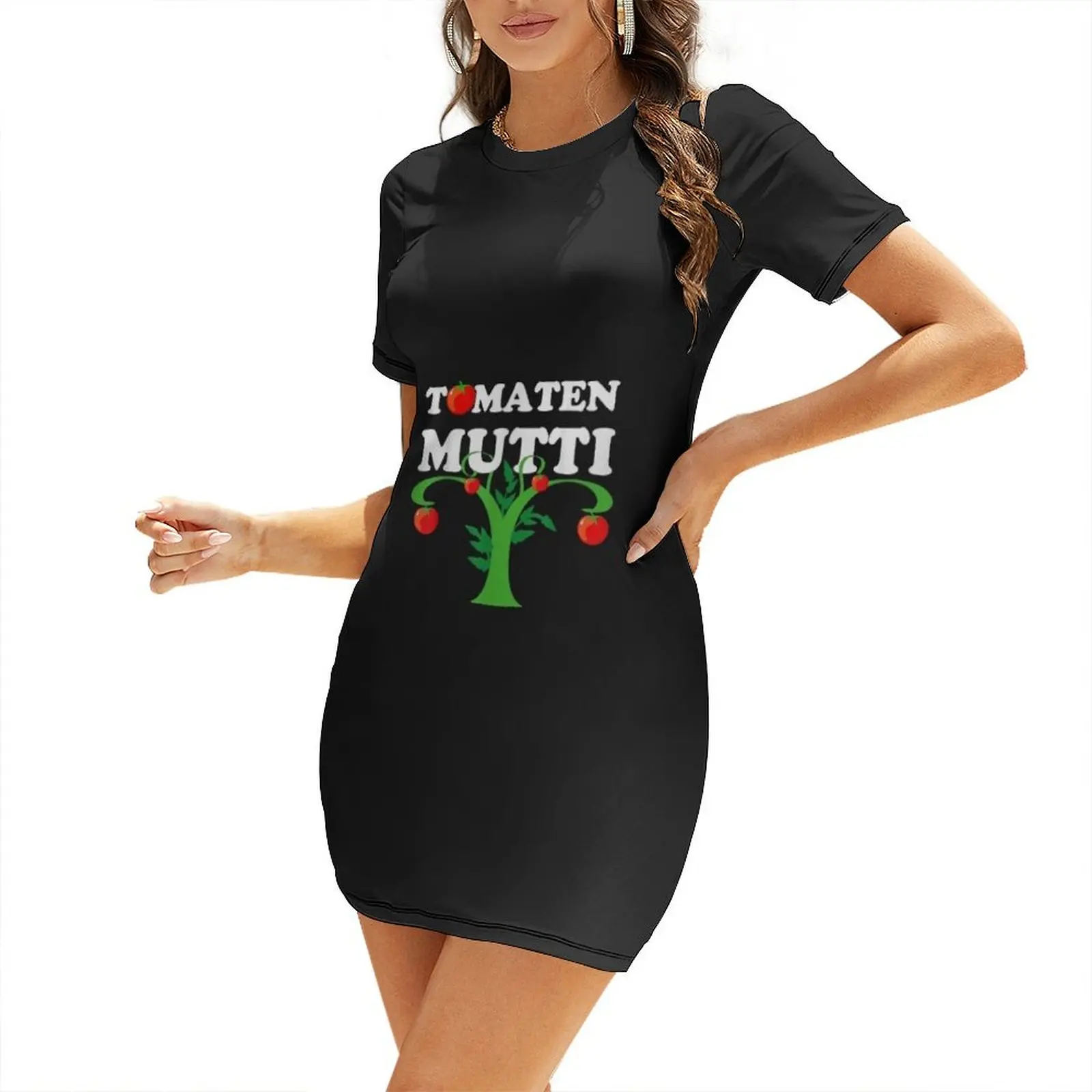 

Tomaten Mutti Lustiges Gartenshirt As a gift idea T-shirt Short-Sleeved Dress cocktail dresses Dress for girls Casual dresses