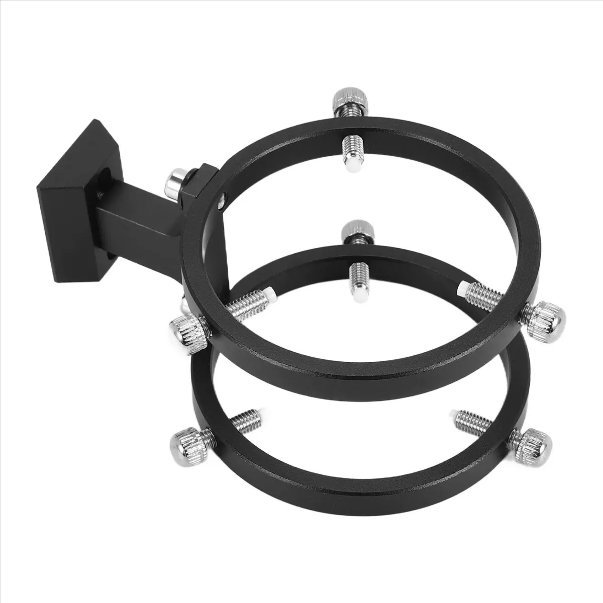 【STOCK】Adjustable Pointer Finderscope Bracket 6-Point Guidescope Rings Mount Astronomical Telescope,82mm(49mm-81mm)