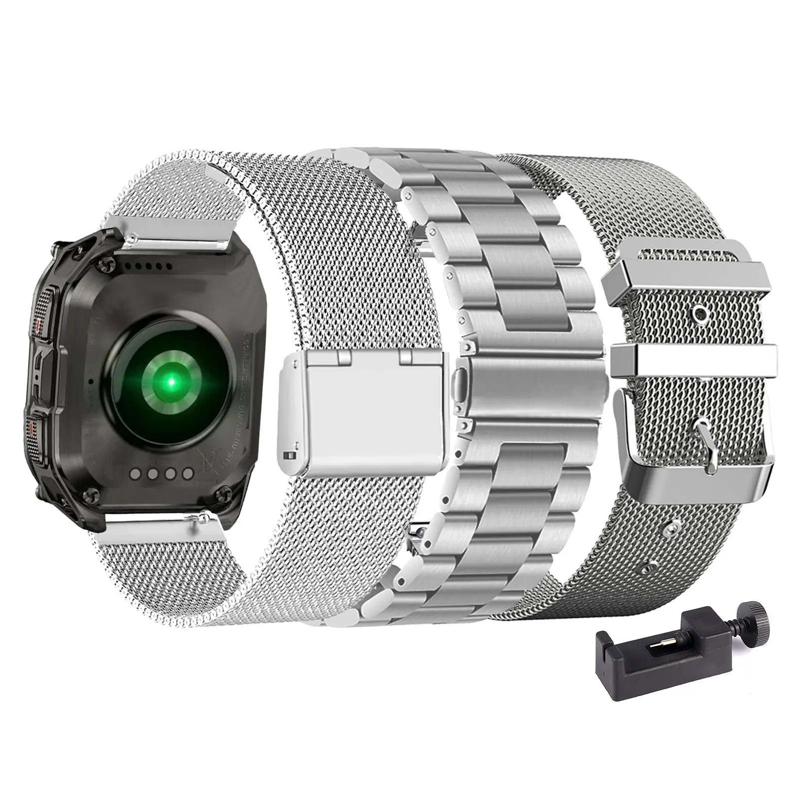 

3 металлических ремешка для Kospet Tank T4 для мужчин и женщин