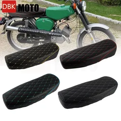 Motorrad For Simson S50 S51 S70 SR50 SR80 Enduro Motorcycle Rear Seat Tuning PU Diamond Seat Cushion Pad 5 Colors