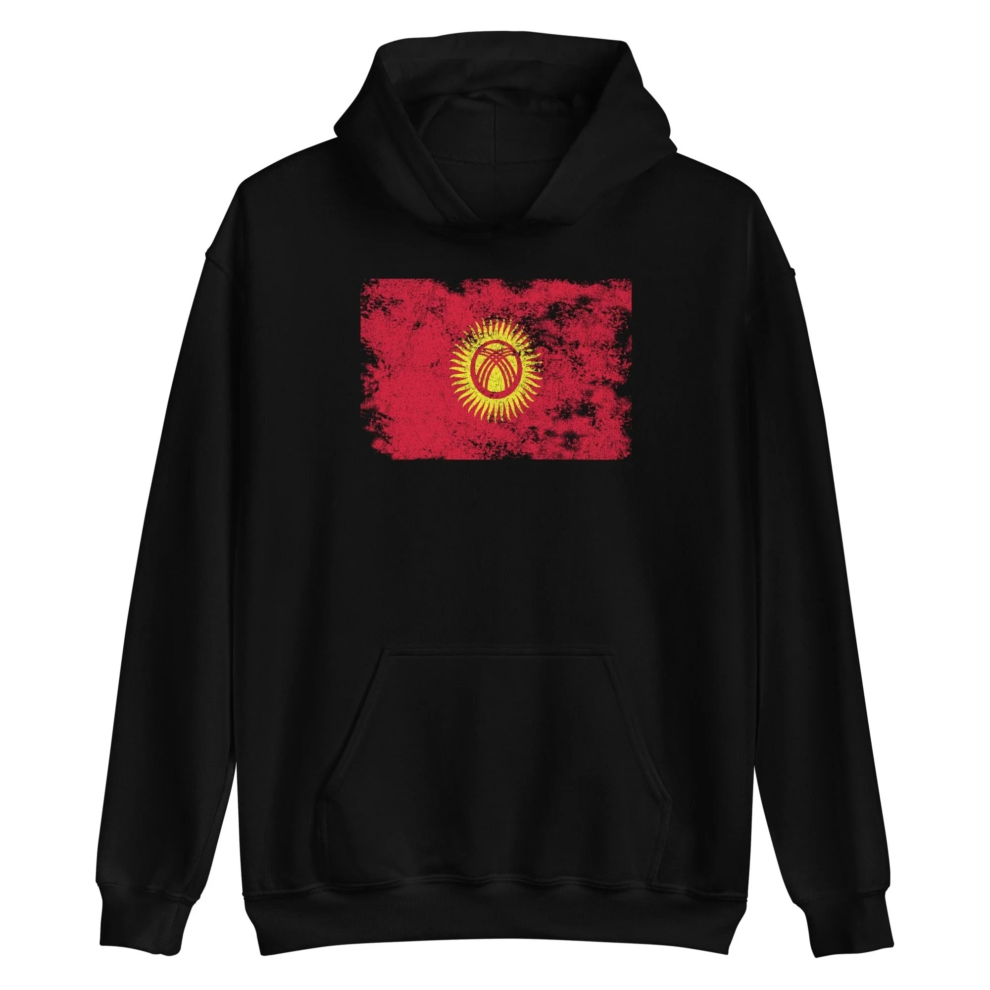

Kyrgyzstan Flag Hoodie Men's and Women's Long Sleeve Sweatshirt Pullover Vintage Streetwear Sportswear Y2k Tops Men Clothing