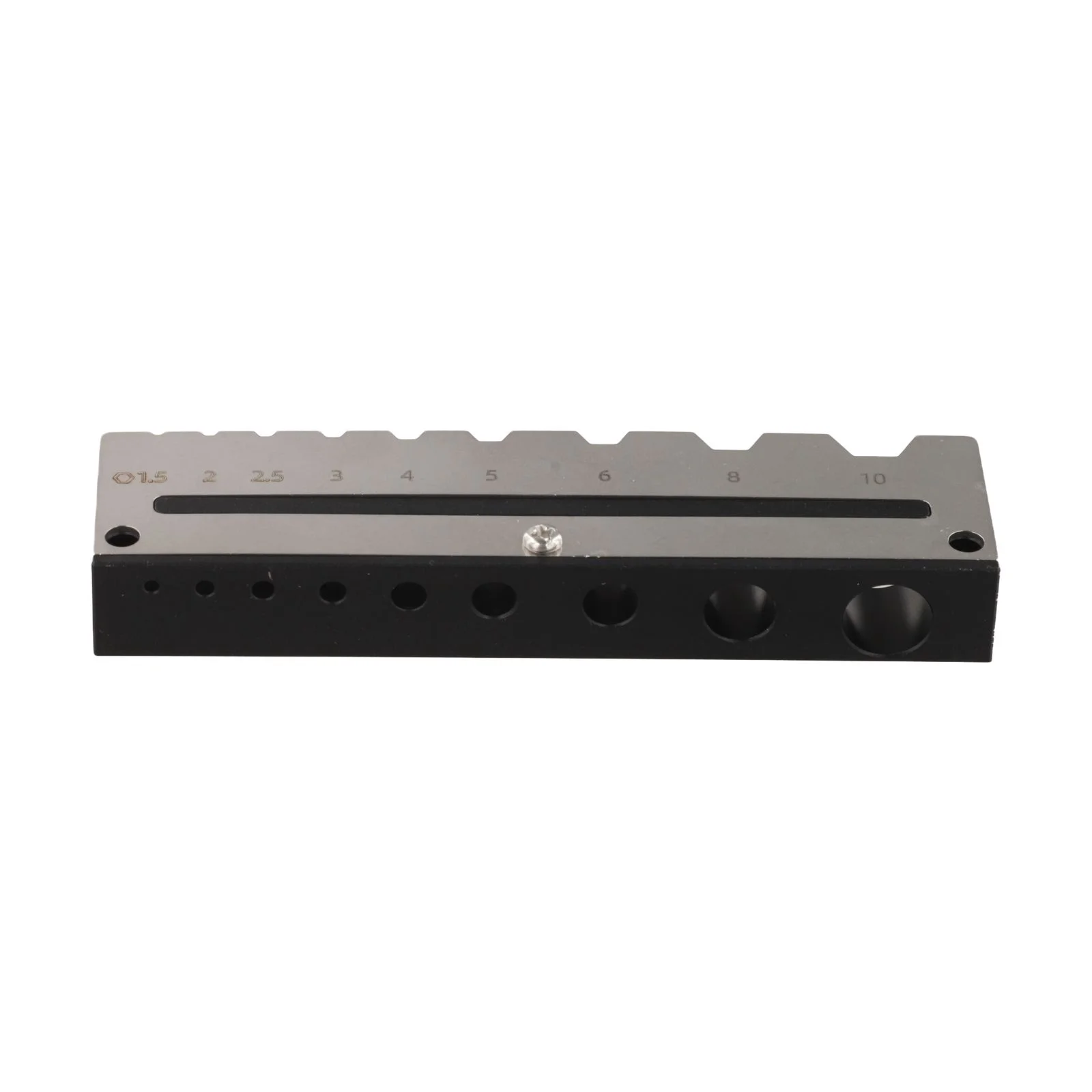 Organize hex keys with this storage rack holder for sizes For H1 5 to For H10 made from aluminum alloy and stainless steel