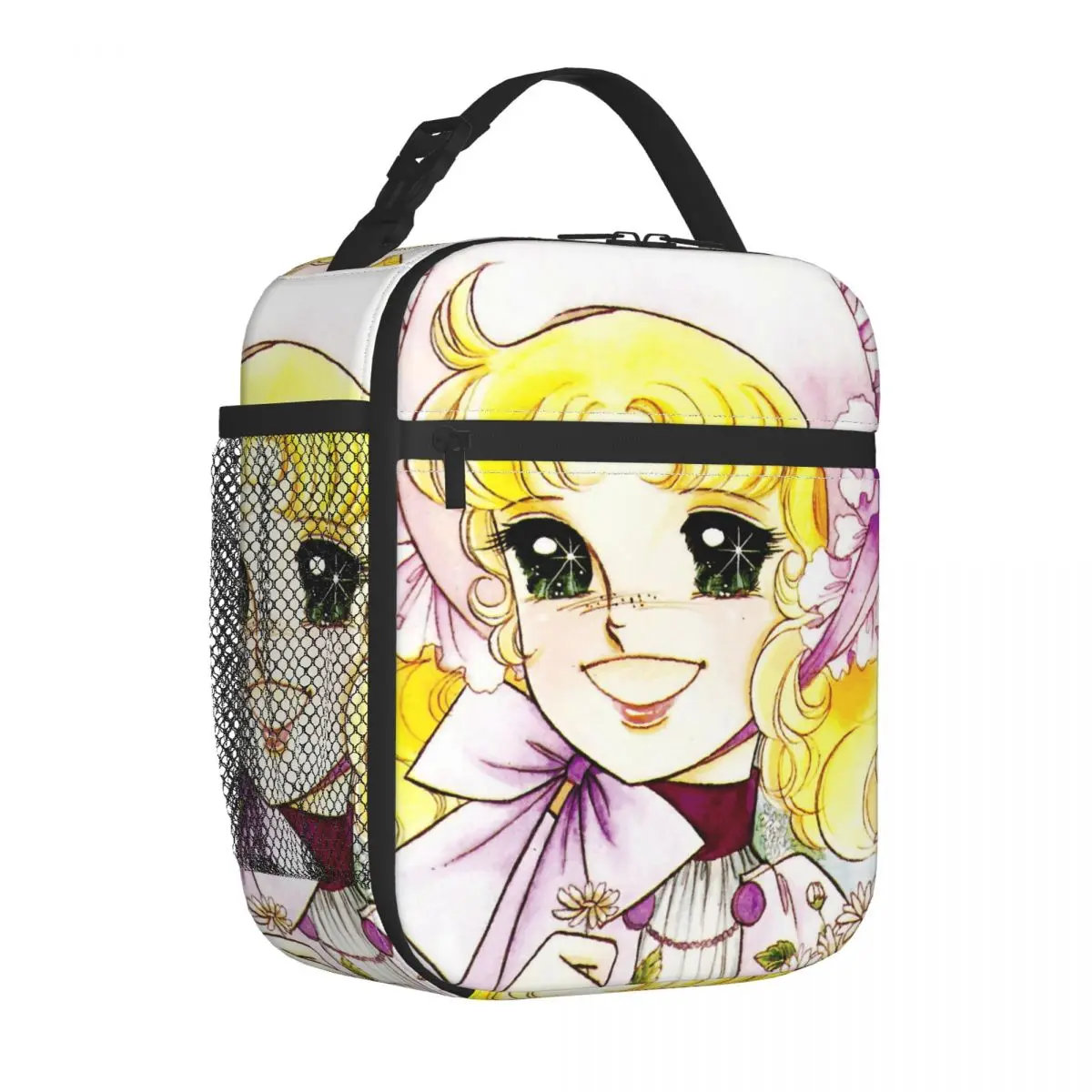 

Candy Candy Manga Thermal Insulated Lunch Bag for Office Portable Food Bag Thermal Cooler Food Box