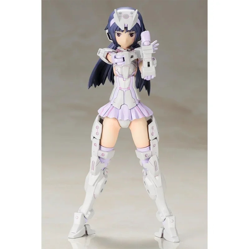 Kit modello originale Anime Figure FG030 FRAME ARCHITECT GIRL Off White Ver Action Figures Mobile Suit Girl Toys Regali per bambini