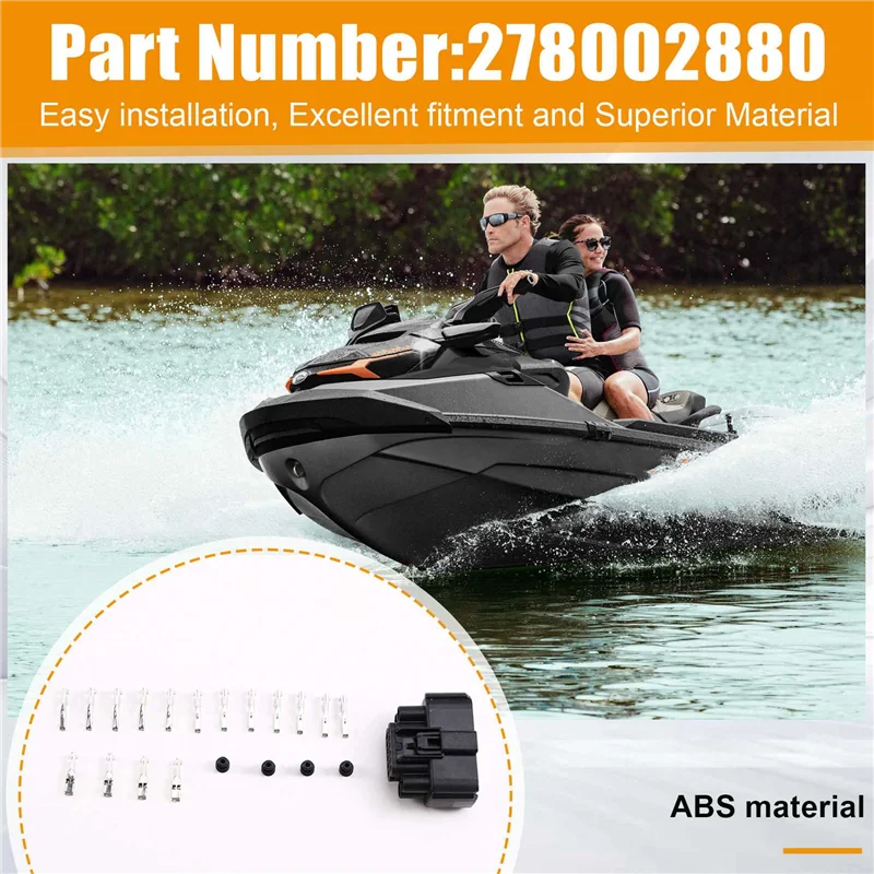 

2X 278002880 IBR Seal Plug For BRP Seadoo Jetski Parts GTS GTR GTI RXPRXTGTX WAKE FISH Sparek900 90 130 155 170 215 230