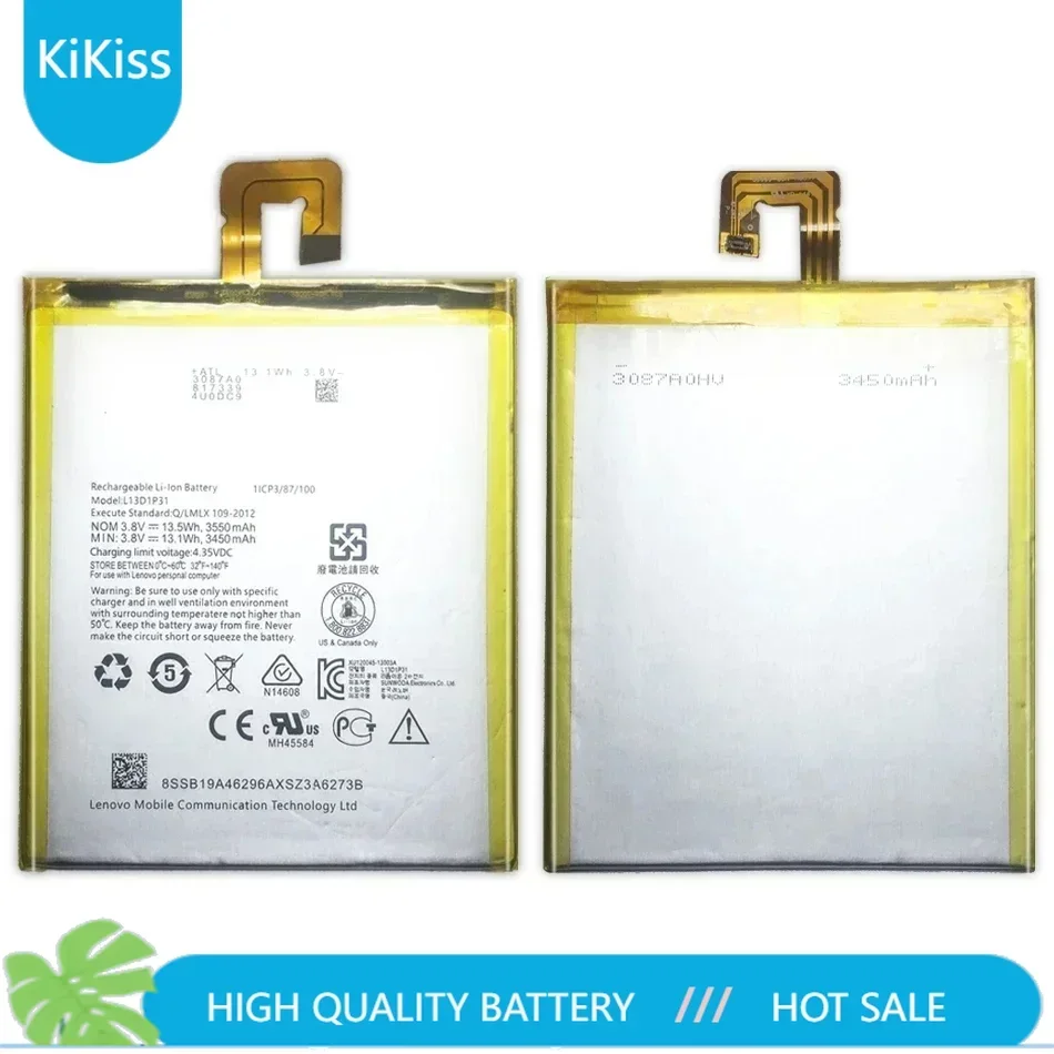 Battery For Lenovo Pad A3500 S5000 S5000-H tab3 tab 3 7 TB3 710i 710F tab 2 tab2 A7 A7-30 A7-10F A7-20F Digital Batteries