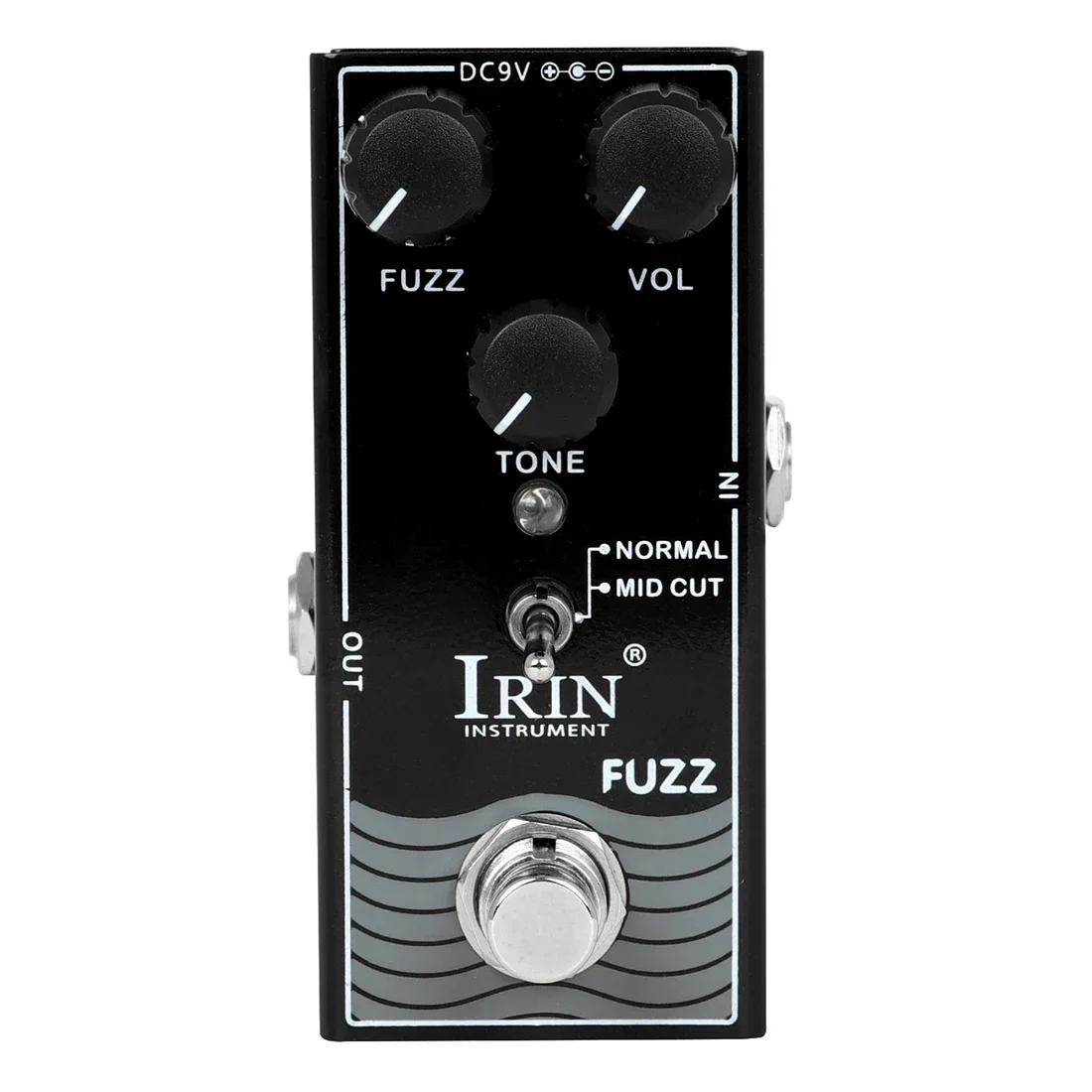 

IRIN RF-11 FUZZ педаль эффектов для электрогитары FUZZ тип искажения классический рок искажения эффект True Bypass педаль гитарные детали