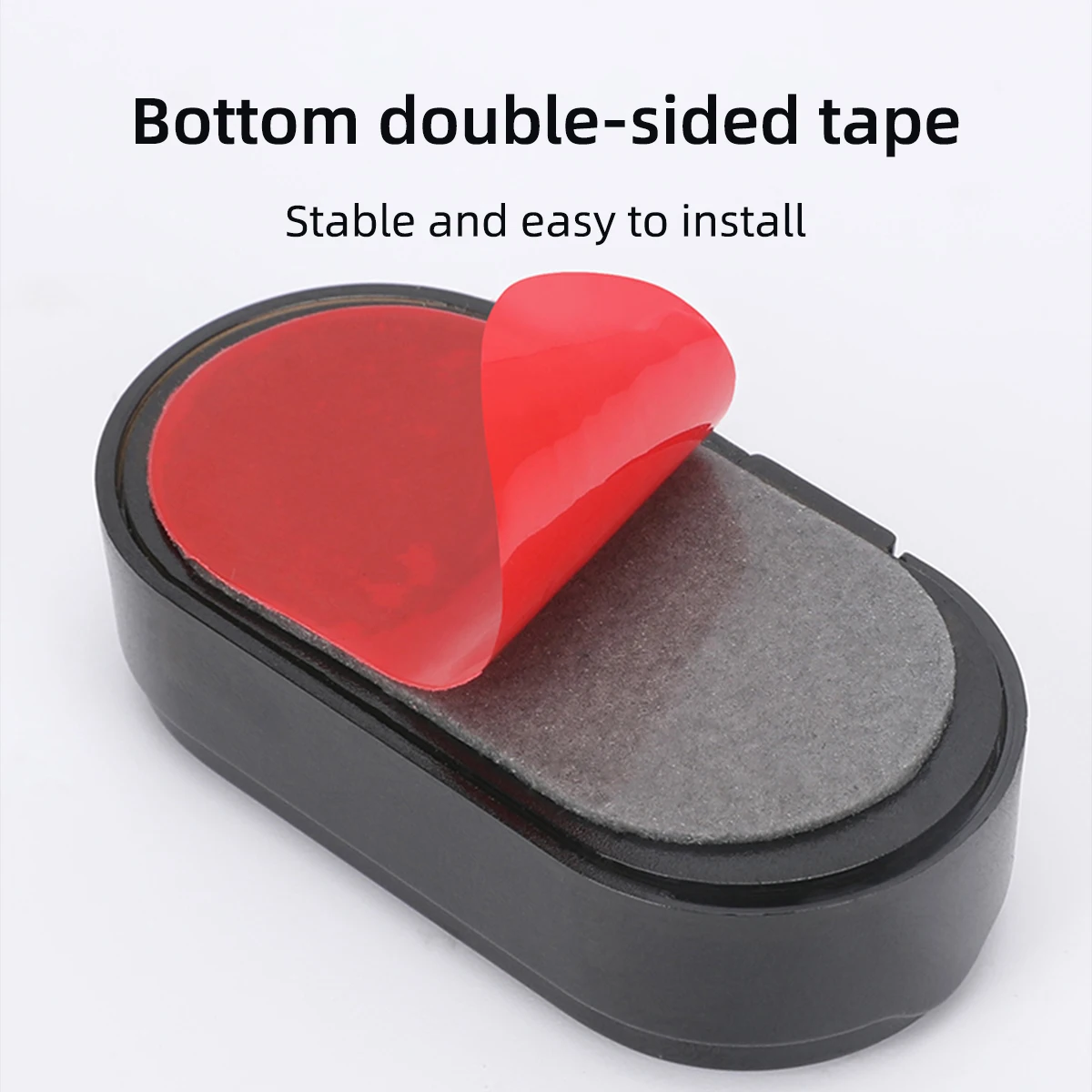 Car Mini LED Solar Warning Light Night Security Simulation Alarm Wireless Anti-theft Warning Light Red Flash Interior Decoration