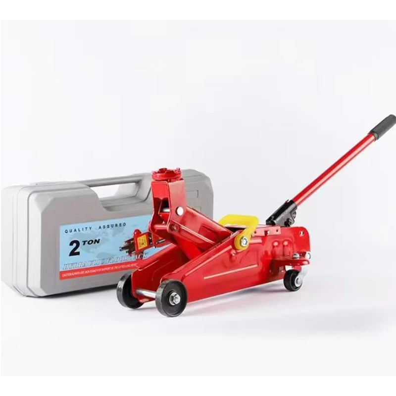 2-ton car hydraulic jack, car hydraulic tire replacement, lifting and repair tool, car emergency tool 13cm-30cm